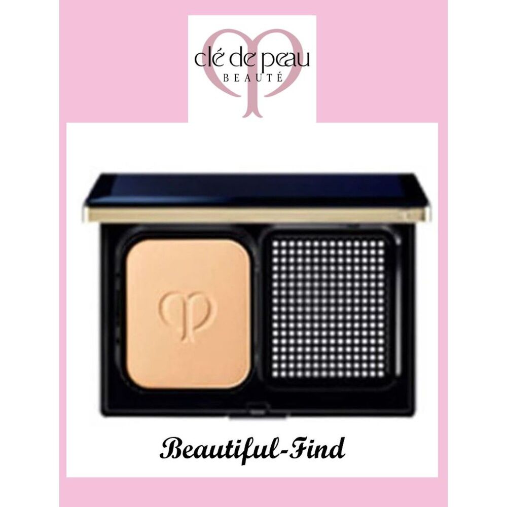 Cle De Peau B10 POWDER FOUNDATION REFILL +CASE NEW